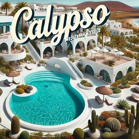 Calypso, Apartamento Completo Con Vistas Al Mar Y A La Piscina En Costa Teguise Extérieur photo