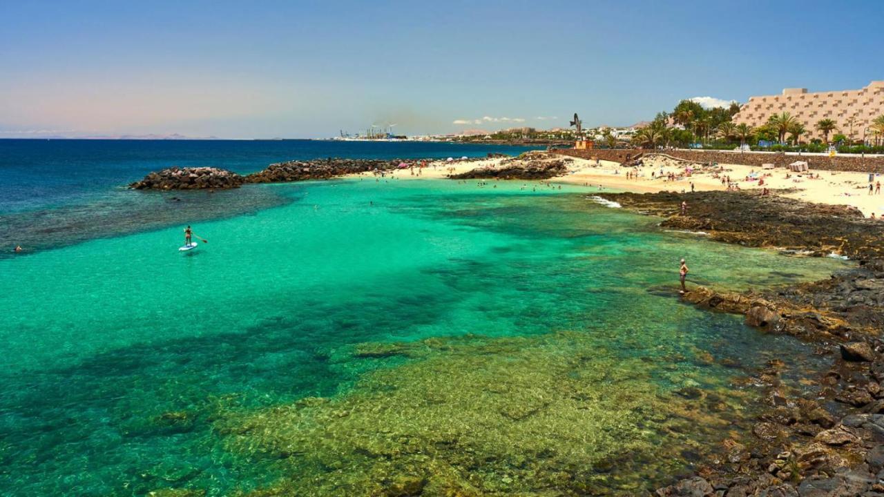 Calypso, Apartamento Completo Con Vistas Al Mar Y A La Piscina En Costa Teguise Extérieur photo